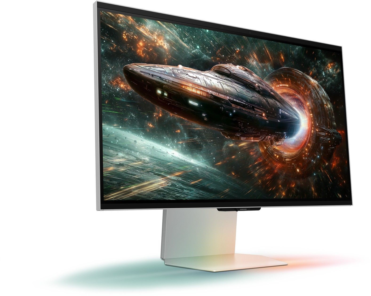 Монитор Samsung 27&rdquo; Odyssey 3D G90XF UHD, 165 Гц матовый хром Фото 4