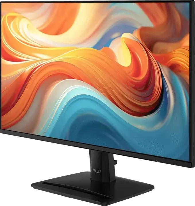 MSI PRO MP242 E14A вид под углом демонстрация цветопередачи и контраста