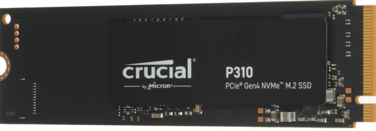 Crucial P310 1TB PCIe Gen4 NVMe M.2 — контроллер и чипы памяти 3D TLC NAND