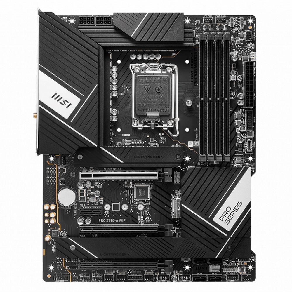 MSI PRO Z790-A WIFI задняя панель I/O порты USB DisplayPort HDMI