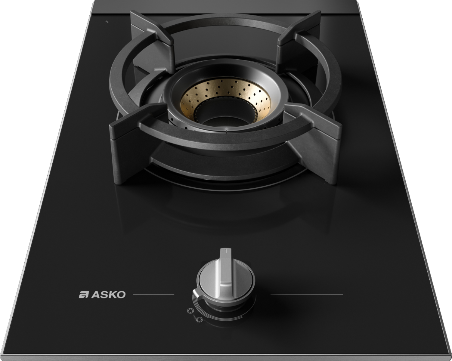 Asko HG8313BGB1 &mdash; компактные размеры панели Домино, вид сбоку