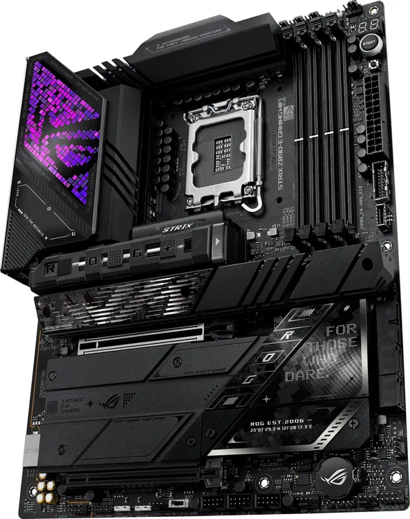 ASUS ROG Strix Z890-E Gaming WiFi задняя панель USB Thunderbolt 4 и порты ввода-вывода