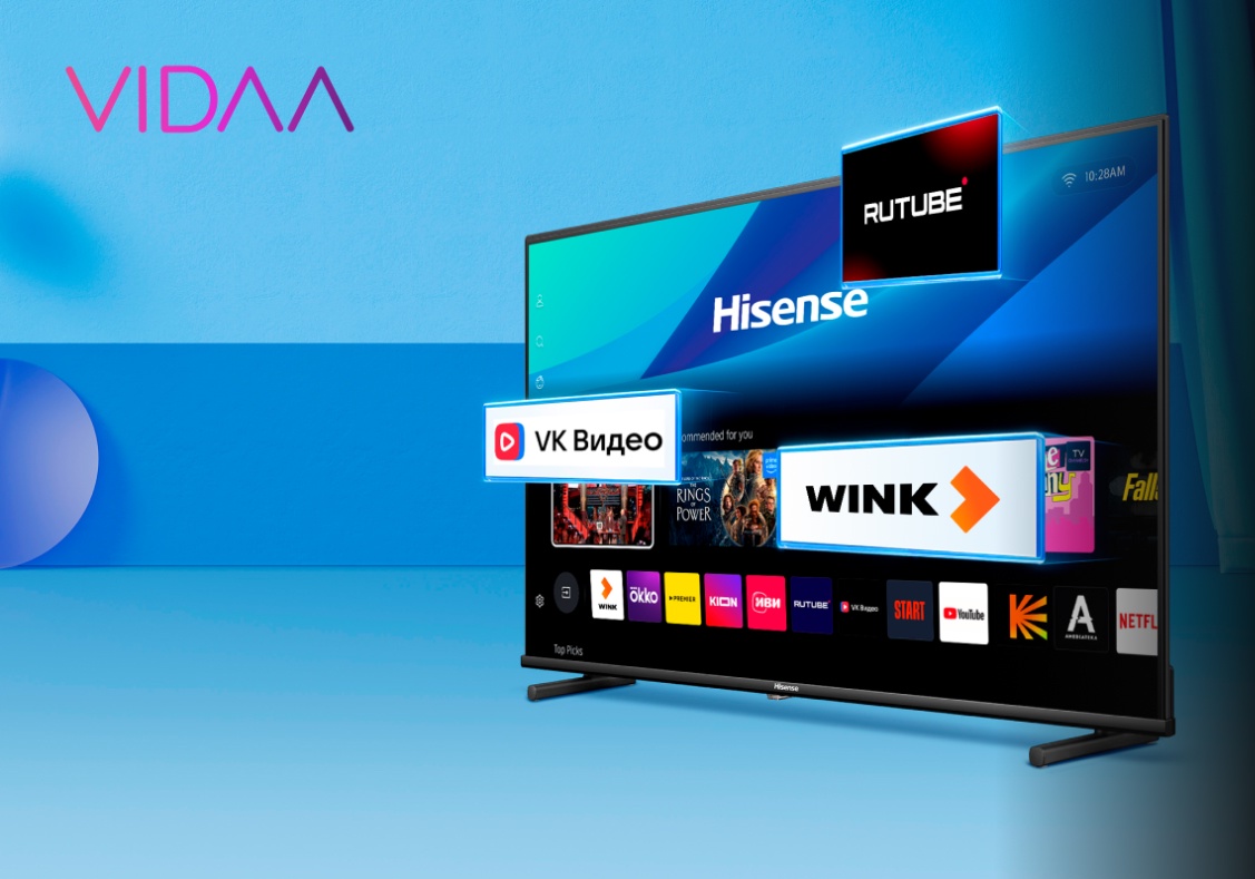 Hisense 32A5Q &mdash; Smart TV VIDAA, интерфейс и российские сервисы