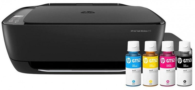 Описание Cтруйное МФУ HP Ink Tank Wireless 415 AiO A4, 8 стр/мин, LCD,  USB2.0, WiFi [Z4B53A] артикул IRK231302 купить в интернет-магазине Иркшоп.ру
