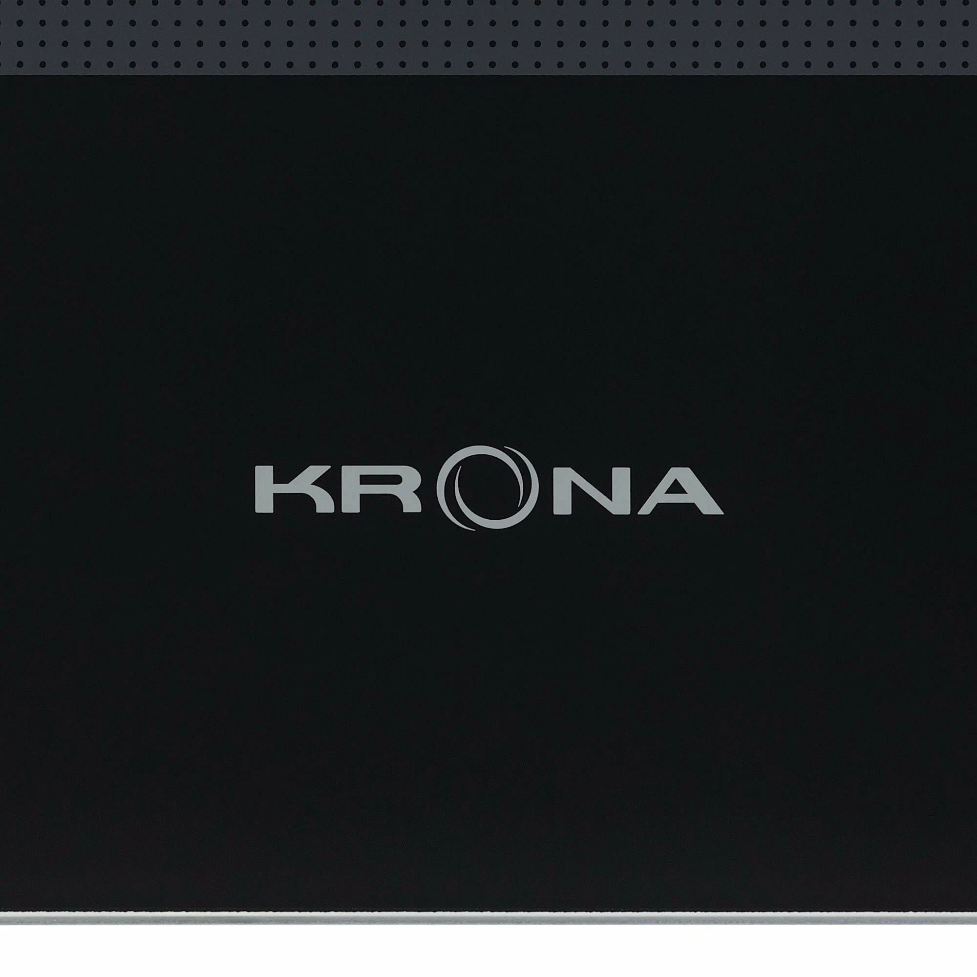Krona Element 60 BL/BL встраиваемый духовой шкаф чёрный — фронтальный вид