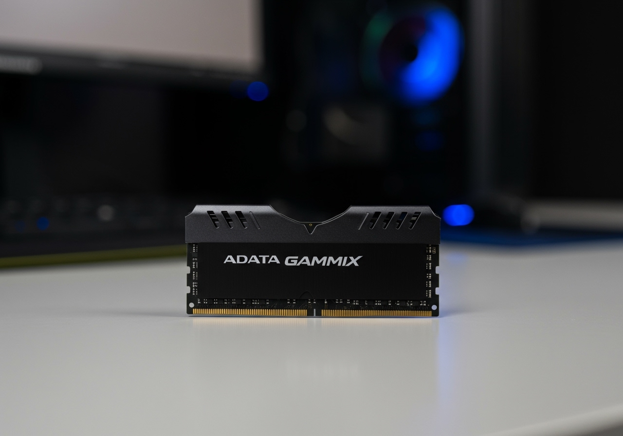 Оперативная память ADATA Gammix AX4U320016G16A-SBKD35G, DDR4 1х 16ГБ 3200 МГц, DIMM, RTL - общий вид