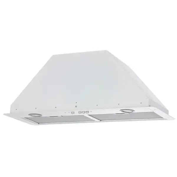 Elikor Flat 72P-650-K3D white встраиваемая вытяжка кнопочное управление и подсветка