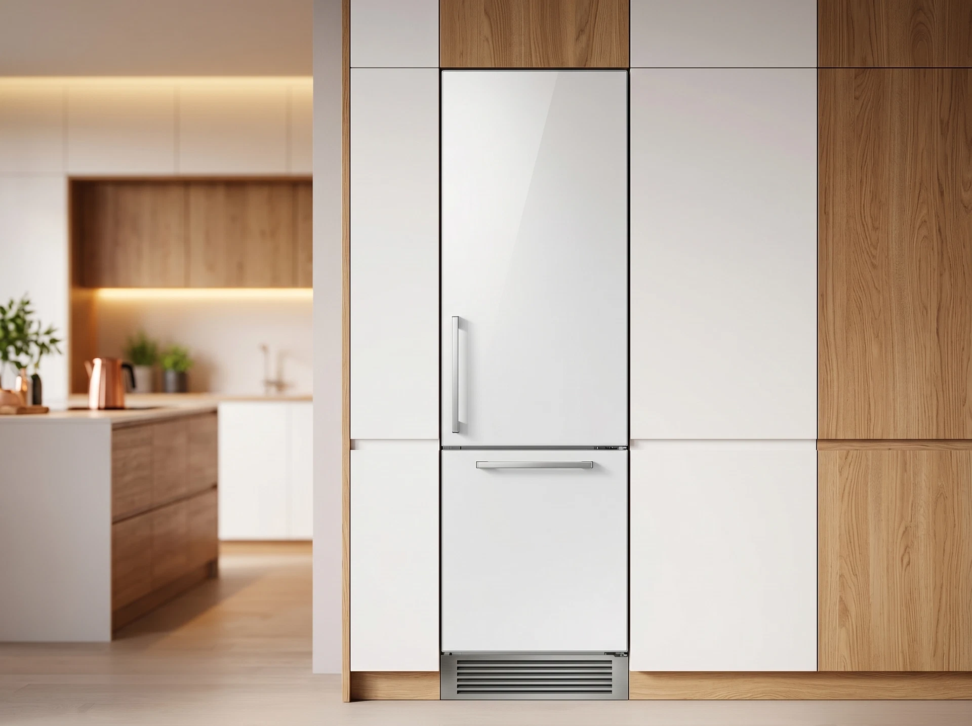 Встраиваемый холодильник Samsung BRB80F26ACF0EO - фото в интерьере