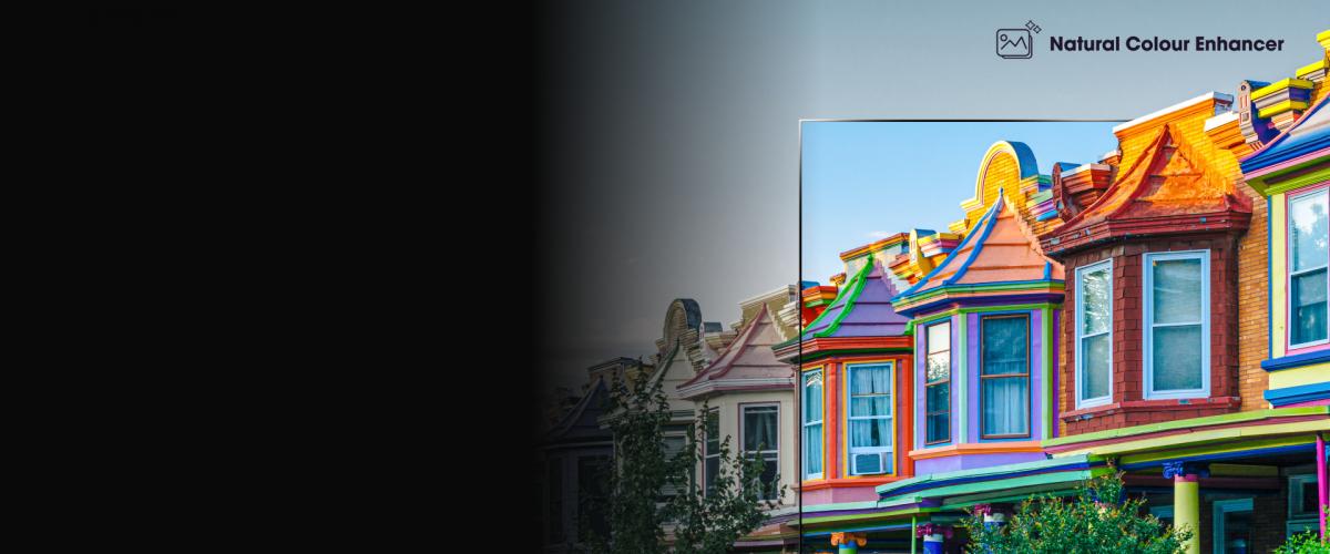 Hisense 40A4Q — технология Natural Colour Enhancer