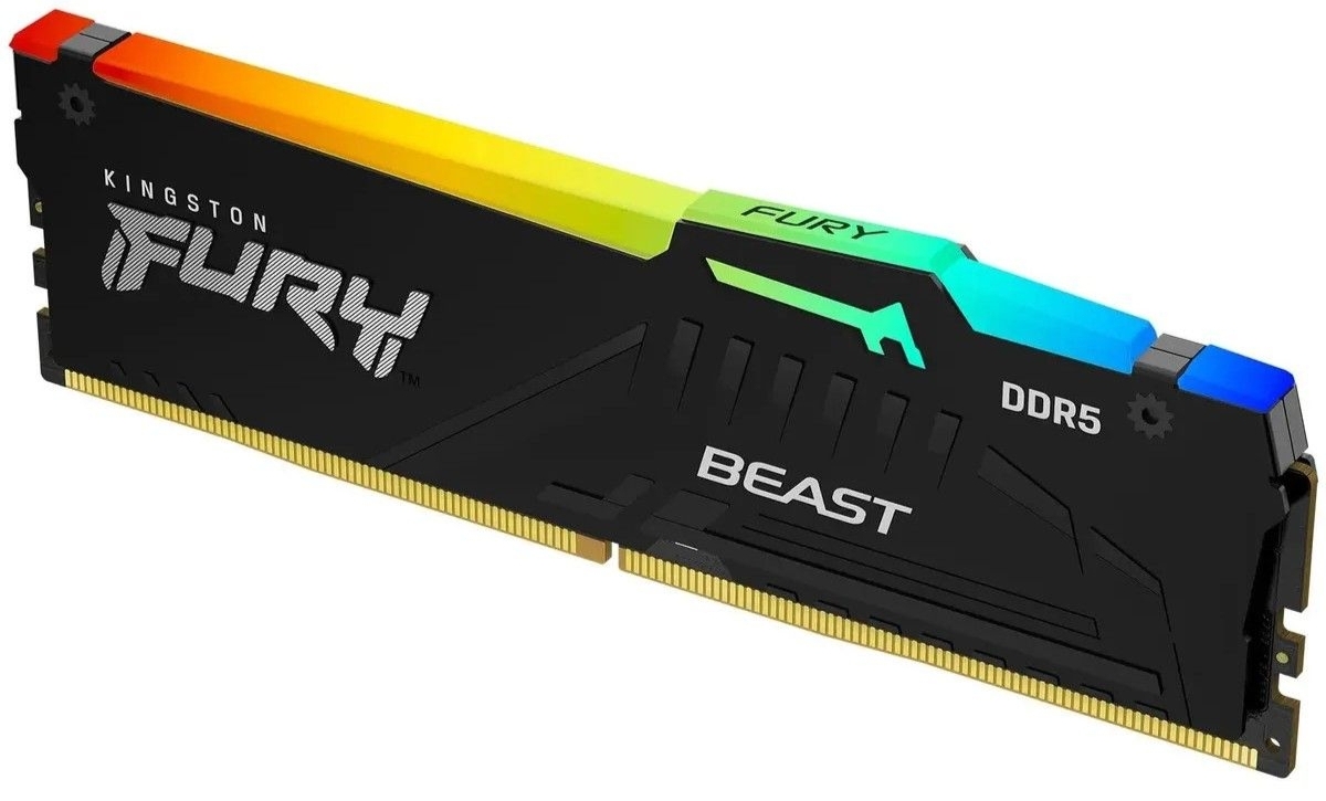Kingston Fury Beast Black RGB KF560C30BBEA-16 установка в слот DIMM совместимость с кулером