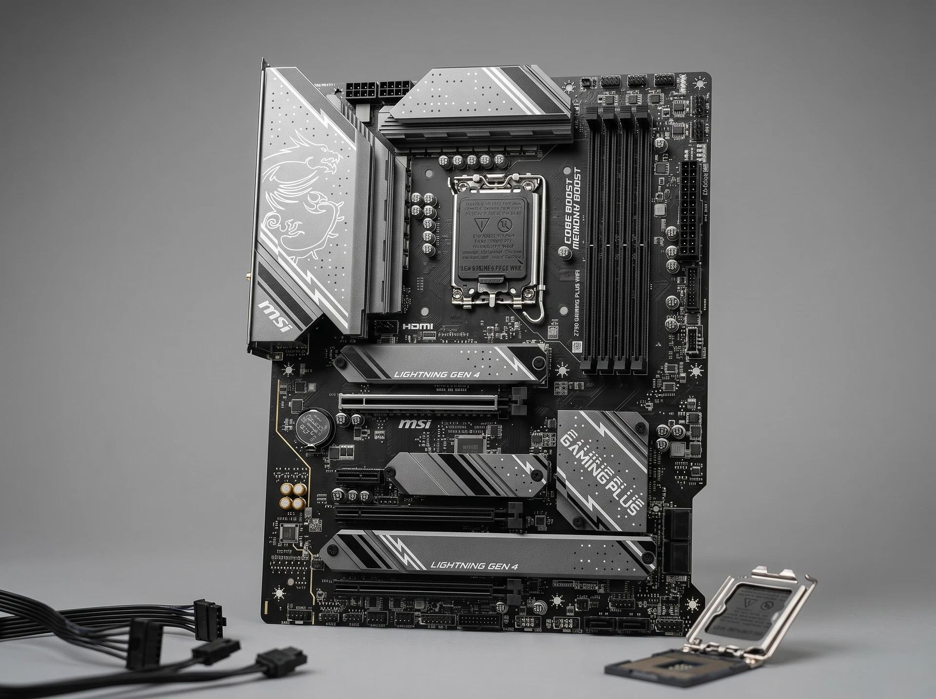 Материнская плата MSI Z790 Gaming Plus Wifi, Socket LGA 1700, Intel Z790, ATX, RTL - фото в интерьере