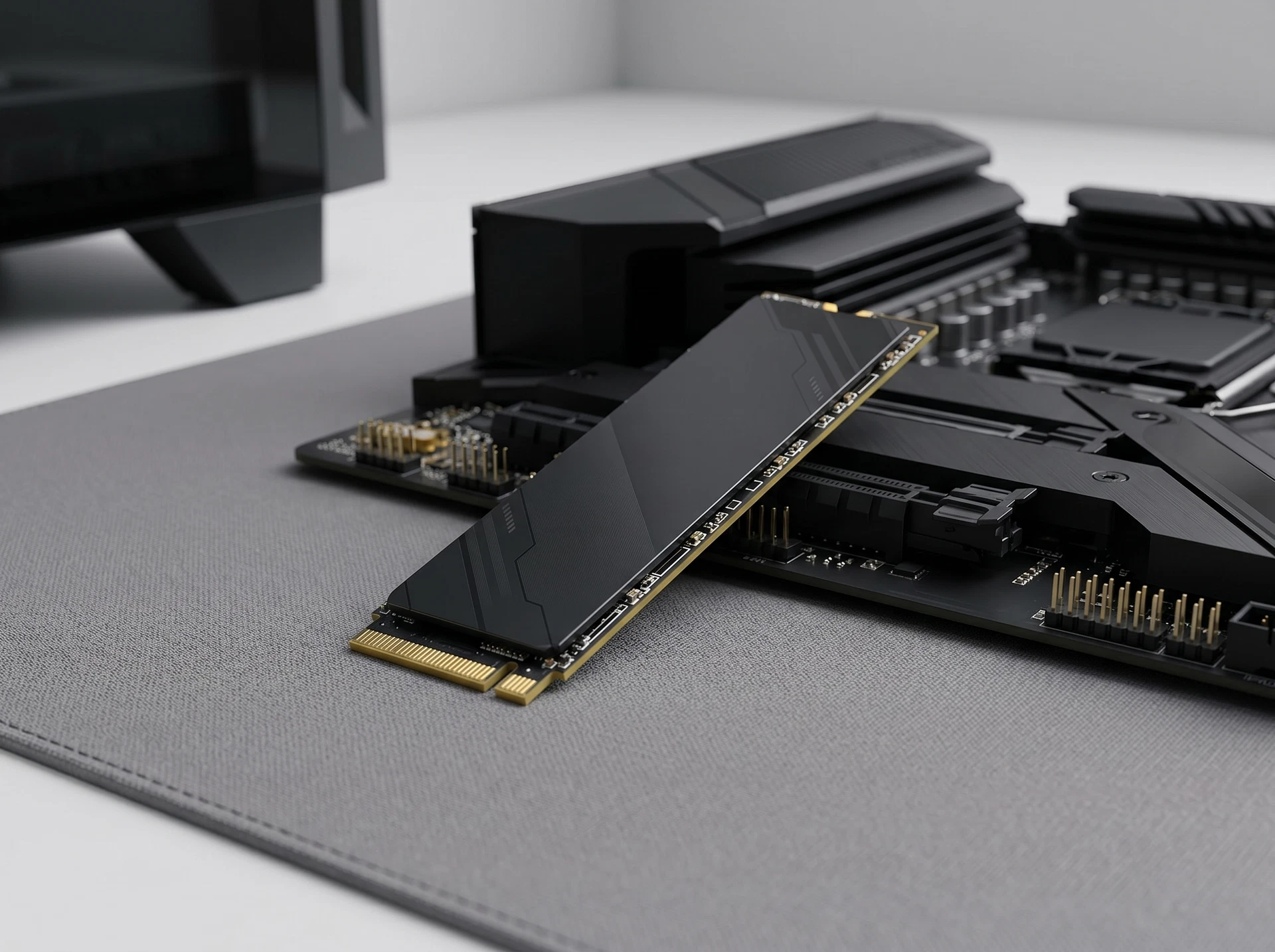 SSD накопитель AGI AI818 1ТБ, M.2 2280, PCIe 4.0 x4, NVMe [AGI1T0G43AI818-CB] - фото в интерьере