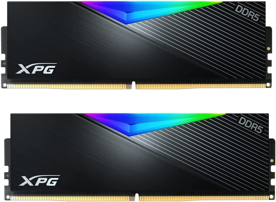 ADATA Lancer AX5U7200C3416G-DCLARBK DDR5 7200 МГц радиатор черный RGB подсветка
