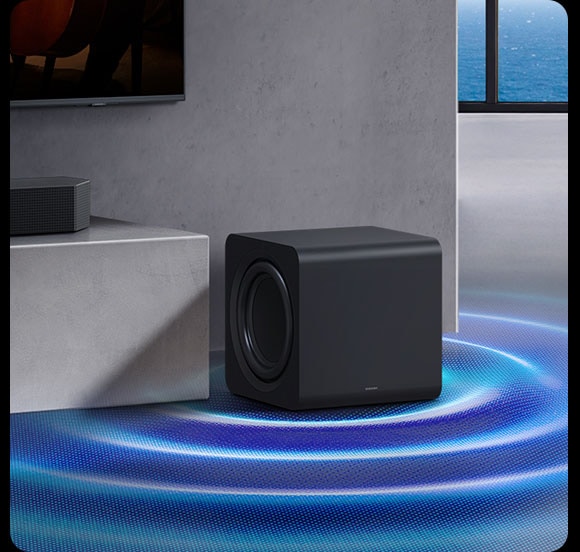 Samsung HW-Q930F/RU — беспроводной сабвуфер с двумя 8-дюймовыми динамиками
