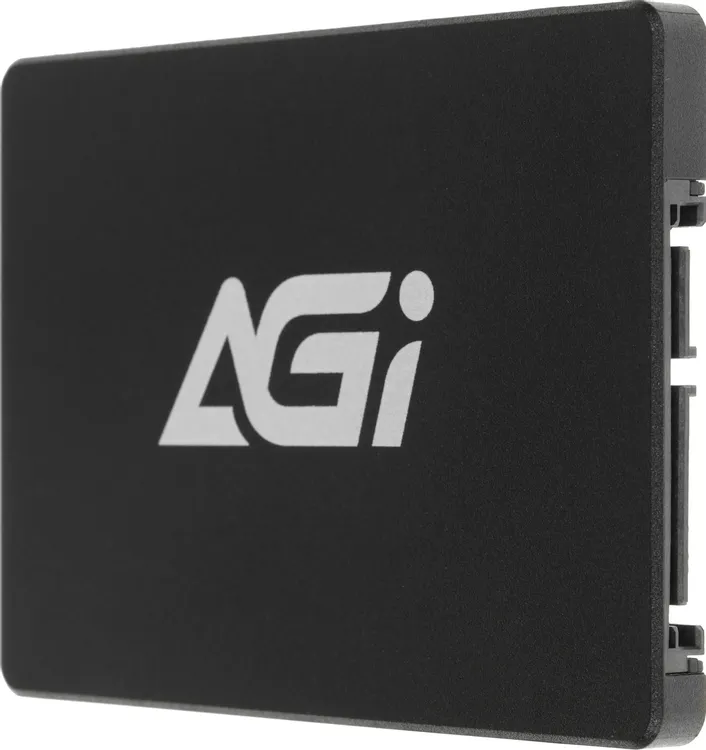 AGI AI238 1ТБ боковой профиль тонкий корпус SATA разъёмы