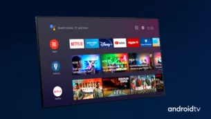 Тот самый умный телевизор с Android TV.