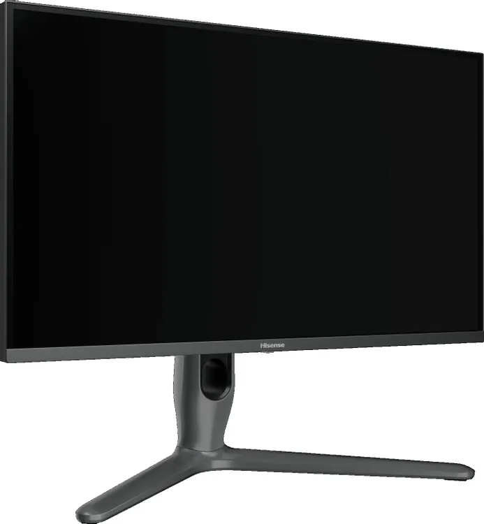 Hisense 27G7Q-PRO вид сбоку профиль корпуса и конструкция монитора