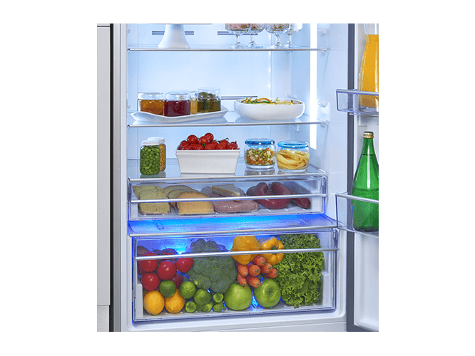 Beko B1RCSK332W открытая холодильная камера с организованным хранением продуктов