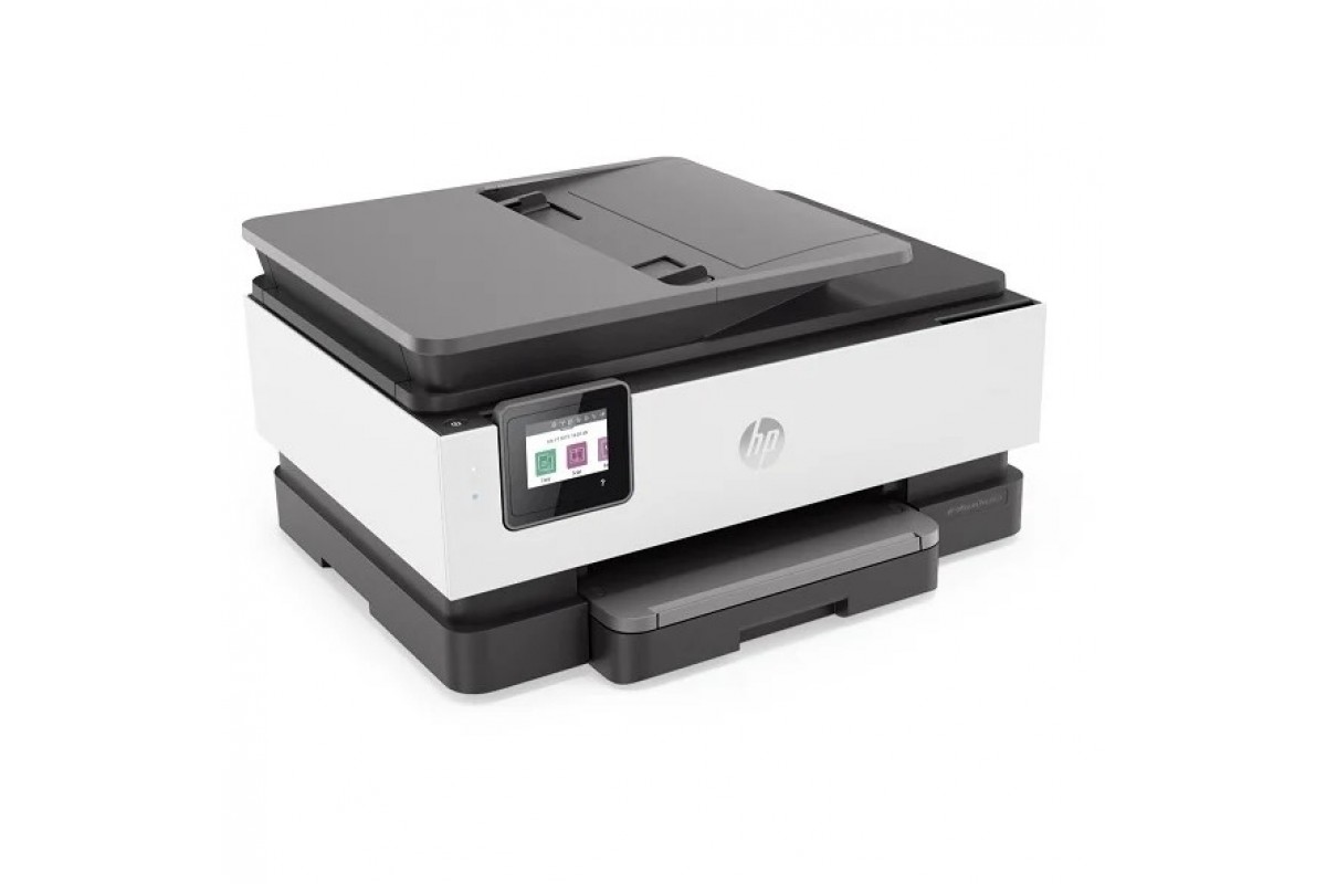 Купить МФУ струйный HP OfficeJet 8023 (1KR64B) A4 Duplex WiFi USB RJ-45  черный/белый 1KR64B по низкой цене