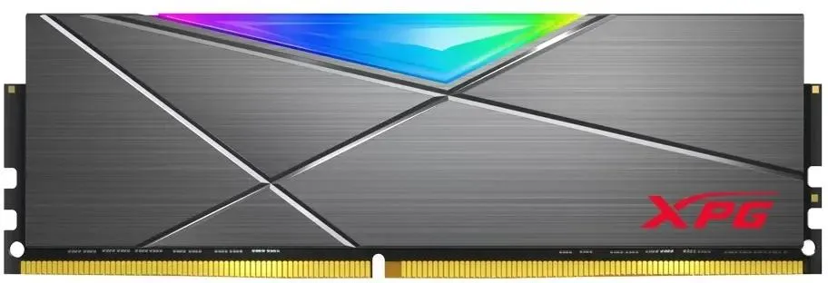 ADATA Spectrix AX4U36008G18I-ST50 радиатор серый DDR4 3600 МГц вид сбоку