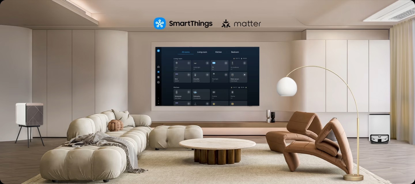 SmartThings &mdash; управление умным домом через Samsung QE48S90F