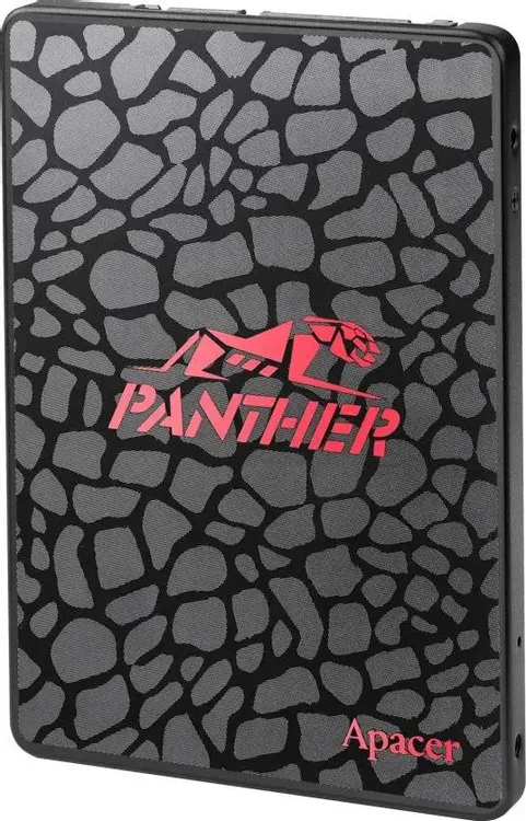 Apacer AS350 Panther 1TB боковой профиль — разъём SATA и компактный тонкий корпус 7 мм
