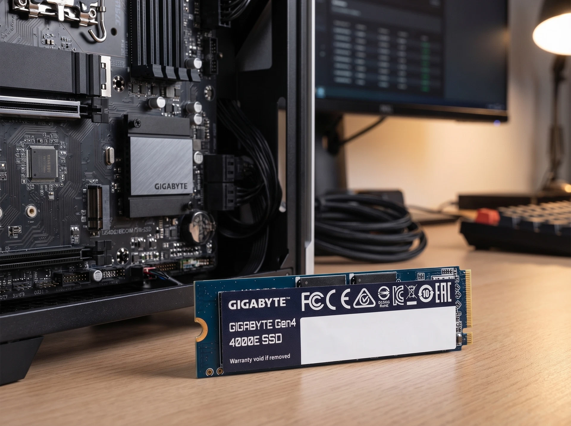 SSD накопитель Gigabyte 250ГБ, M.2 2280, PCIe 4.0 x4, NVMe [G440E250G] - фото в интерьере