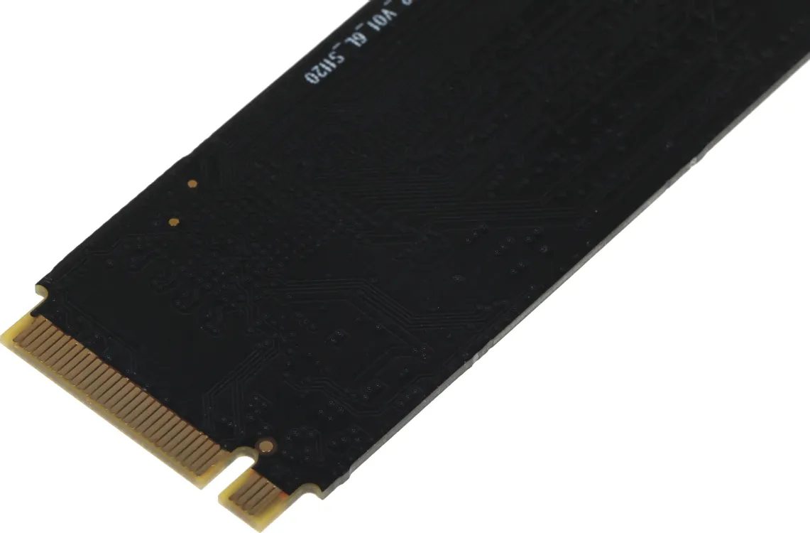 AMD Radeon R3 R3MP30960G8 боковой профиль золотистые контакты M.2 тонкий форм-фактор