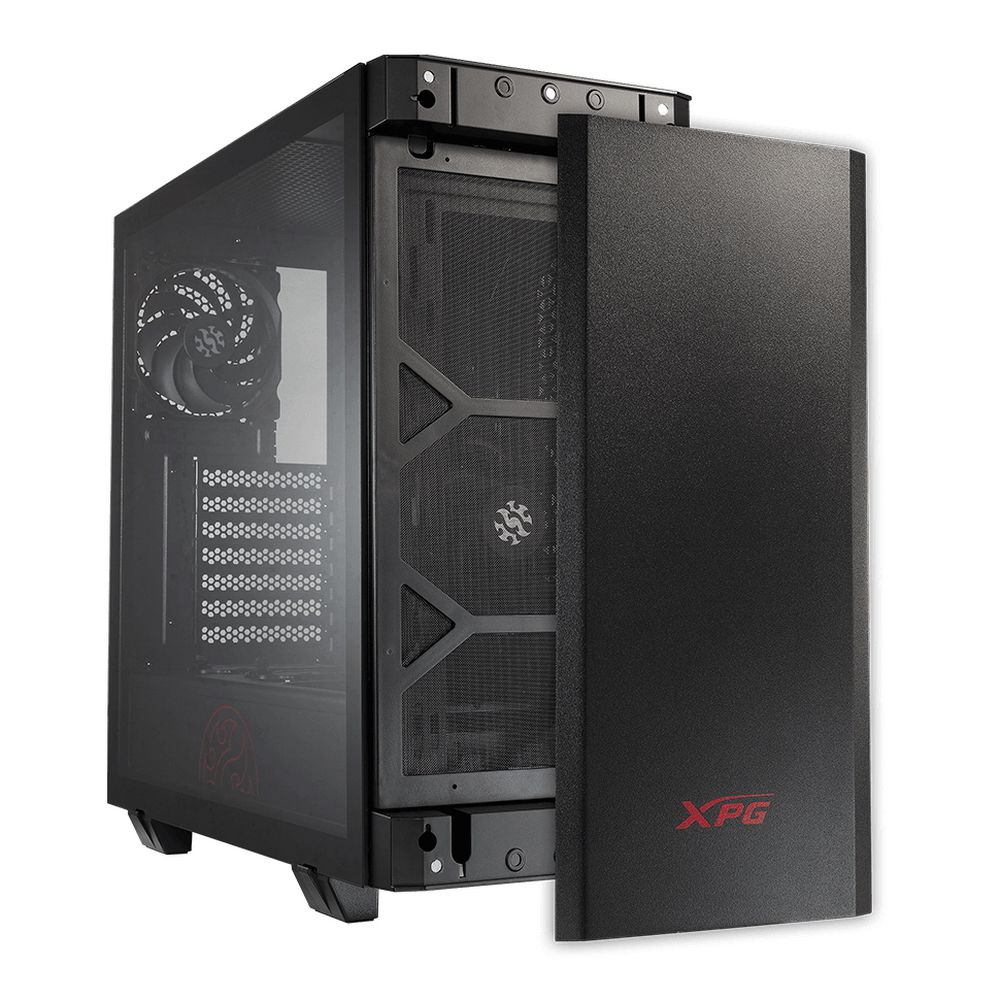 ADATA XPG INVADER INVADER-BKCWW закалённое стекло боковая стенка и задняя панель