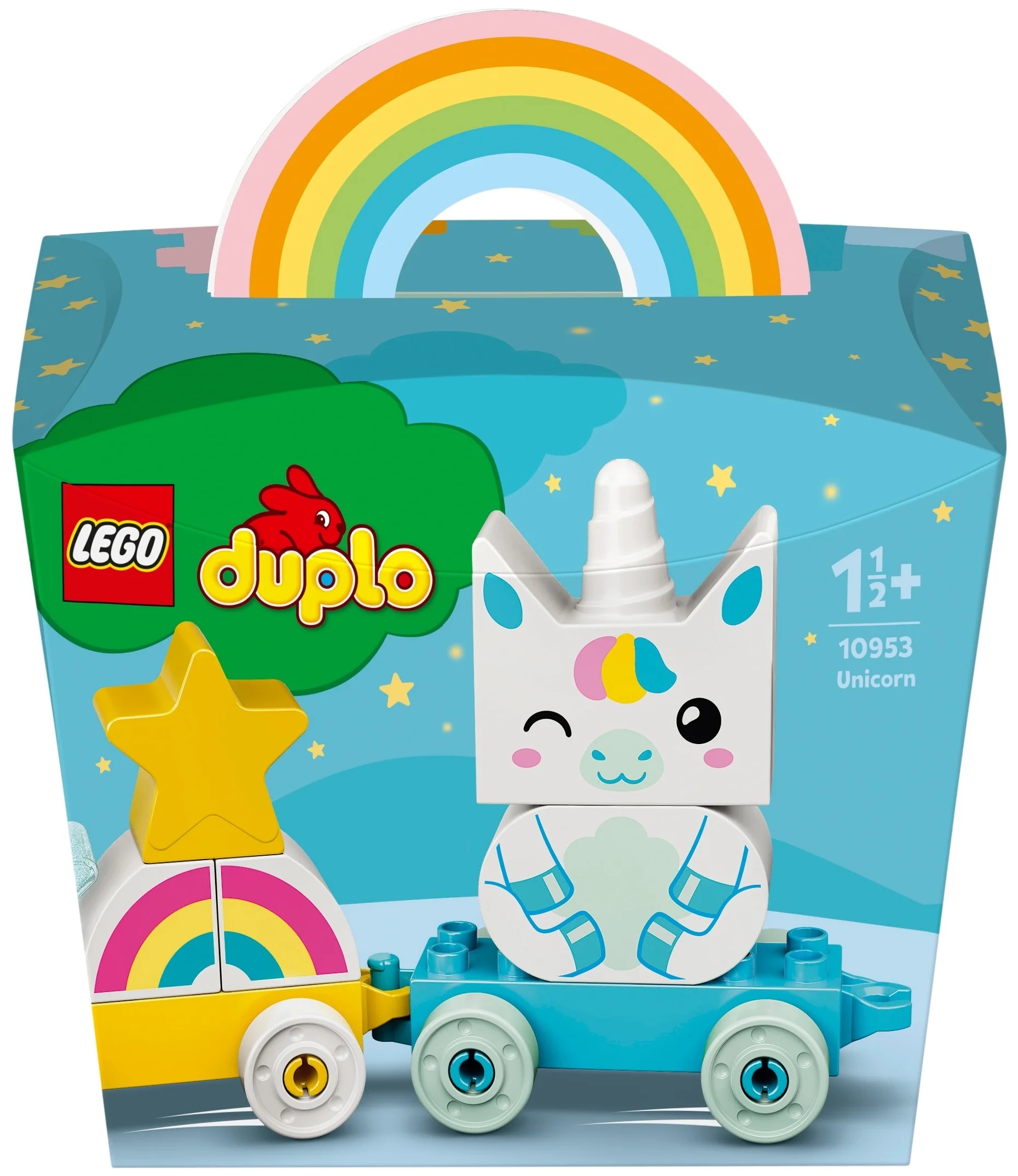 Конструктор LEGO DUPLO Creative Play 10953 Мой первый единорог, 8 дет.