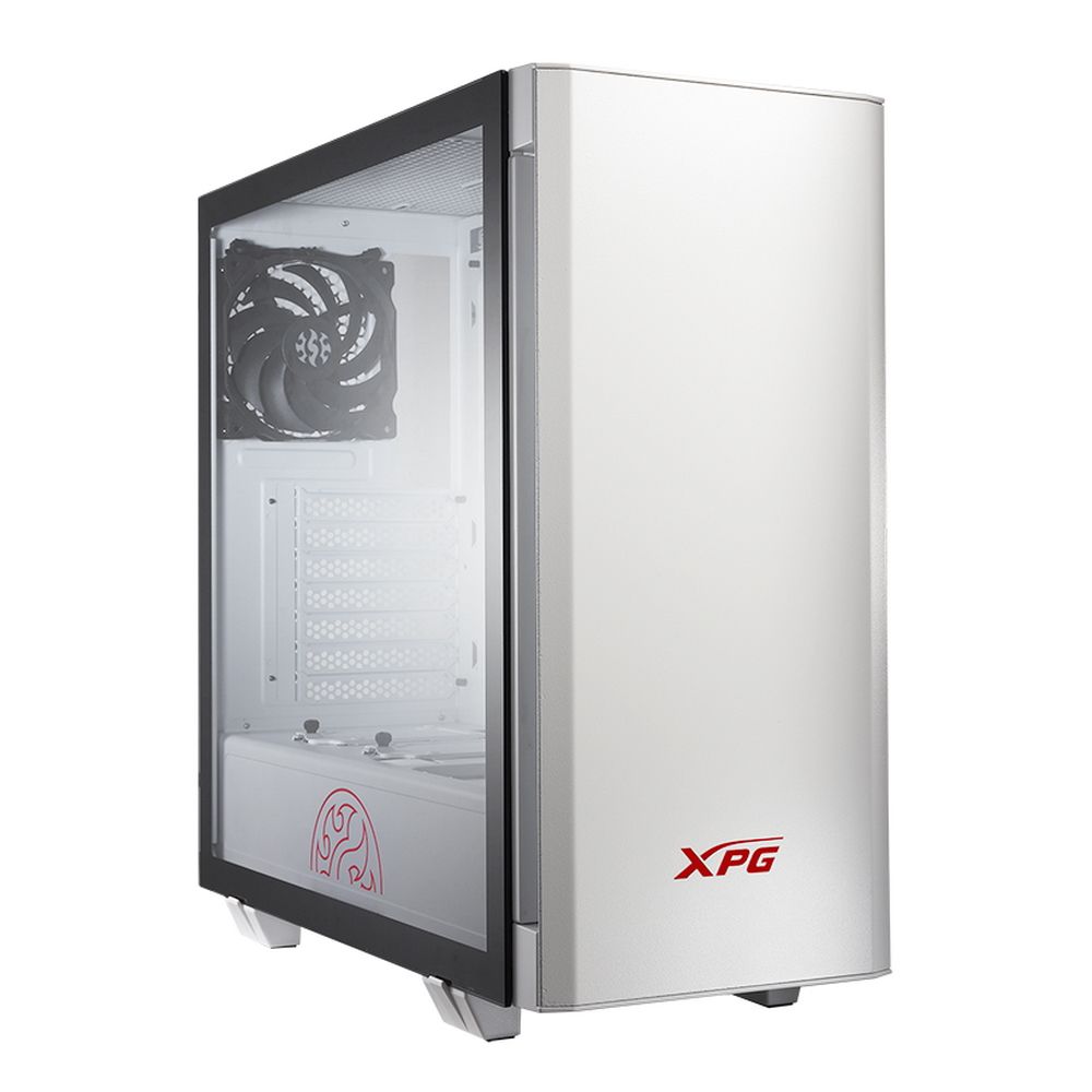 ADATA XPG INVADER INVADER-WHCWW белый Mid-Tower корпус с ARGB подсветкой фронт