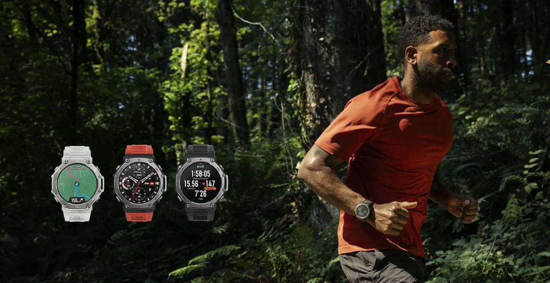 Умные часы Xiaomi Amazfit T-Rex 3 чёрный - 1