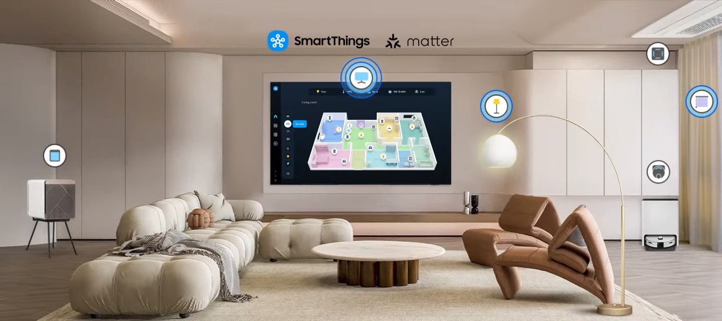 SmartThings &mdash; карта дома и контроль устройств