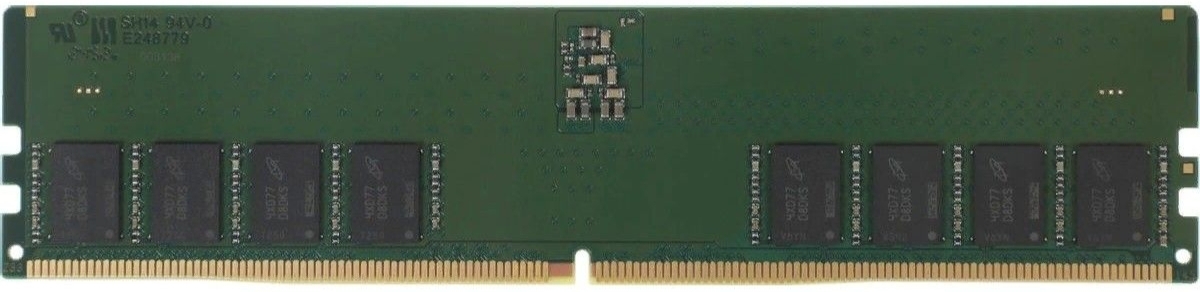 Kingston Value Ram KVR56U46BD8-64 плата памяти — чипы DRAM и золотые контакты 288 пин