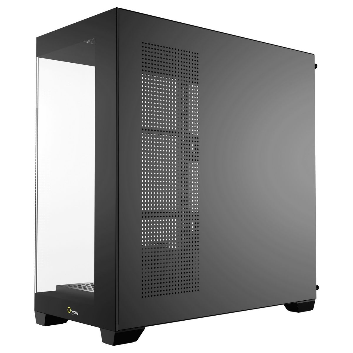 Ocypus Gamma C72 BK боковой профиль под углом 45 градусов минималистичный дизайн