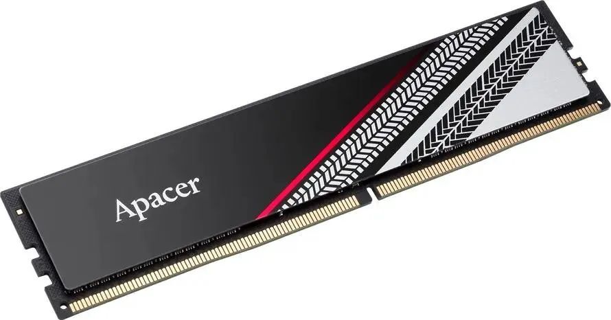 Apacer AH4U08G26C08YTBAA-1 DDR4 8GB — вид модуля памяти с радиатором