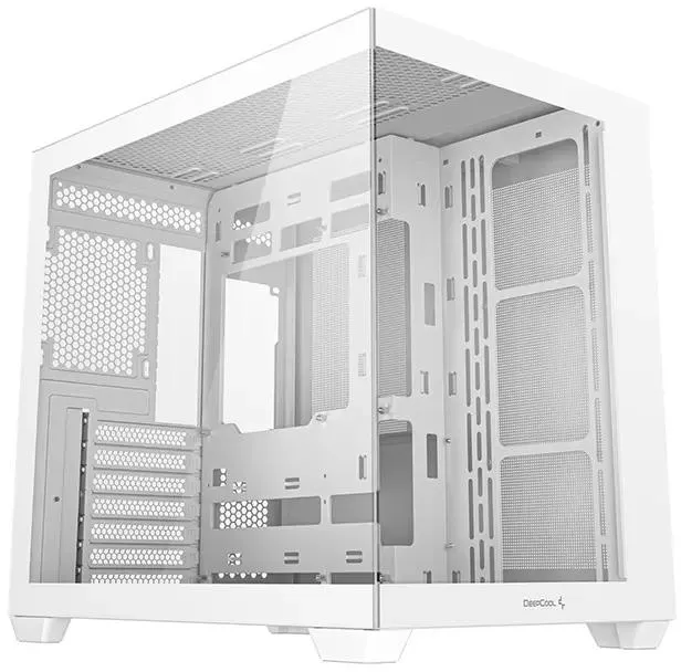 DeepCool CG530 белый Mid-Tower корпус закалённое стекло фронтальная панель