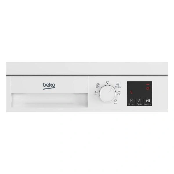 Beko DVN053W01W панель управления дозатор моющего средства кнопки выбора режимов дисплей