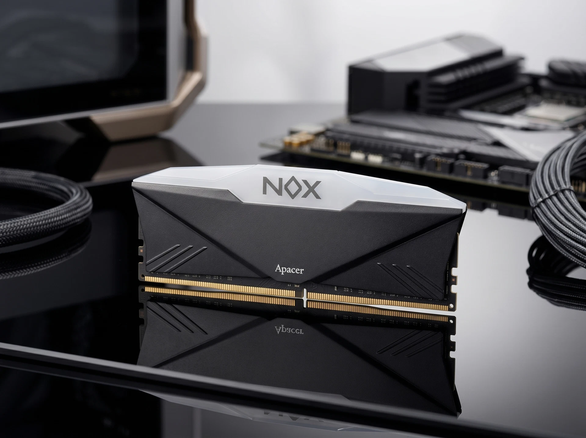 Оперативная память Apacer Nox AH4U16G32C28YNBAA-1, DDR4 1х 16ГБ 3200 МГц, DIMM, RTL - фото в интерьере