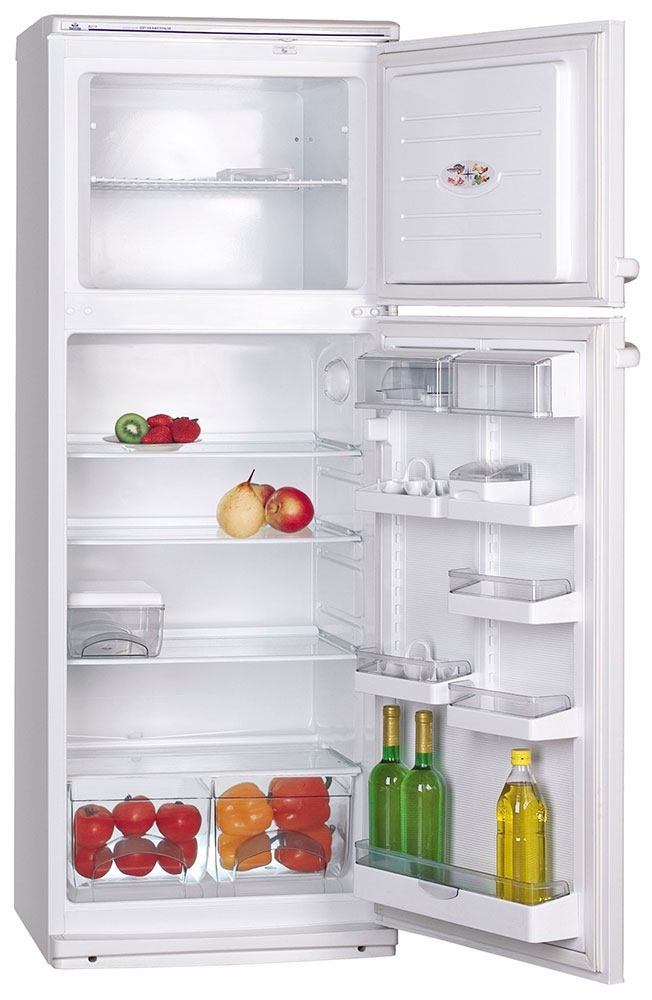 Atlant MXM-2835-90 белый &mdash; вид спереди, металлический корпус 60 см