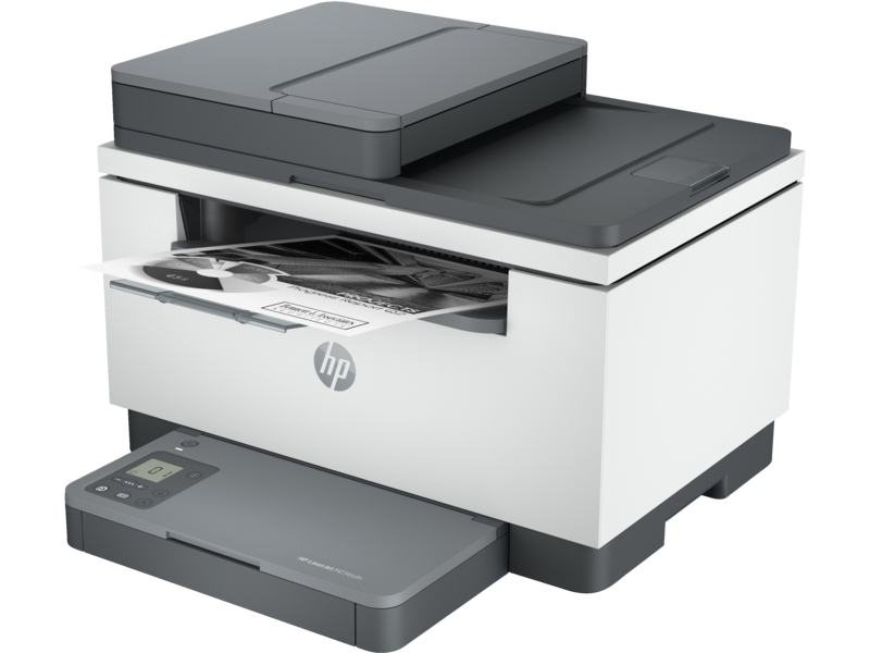 HP LaserJet MFP M236sdn (Light Basalt) left facing