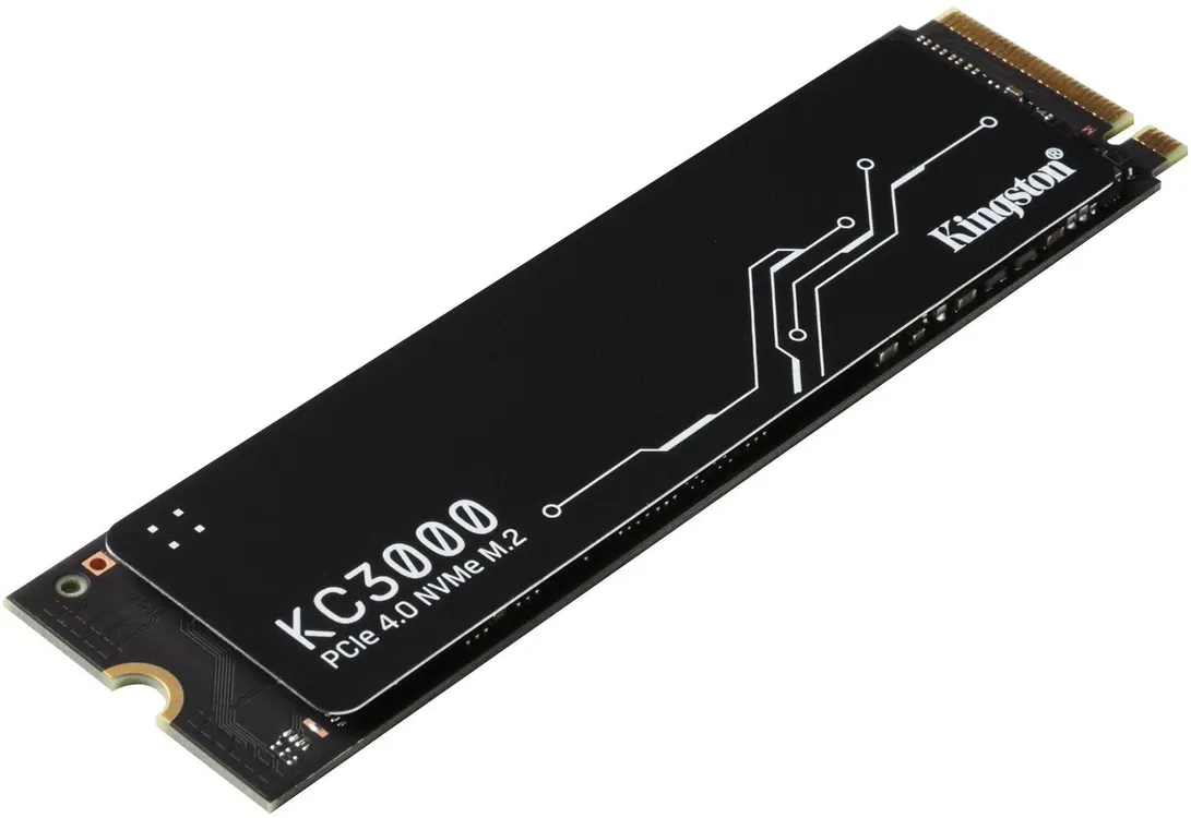 Kingston KC3000 2 ТБ установка в слот M.2 2280 материнской платы PCIe 4.0