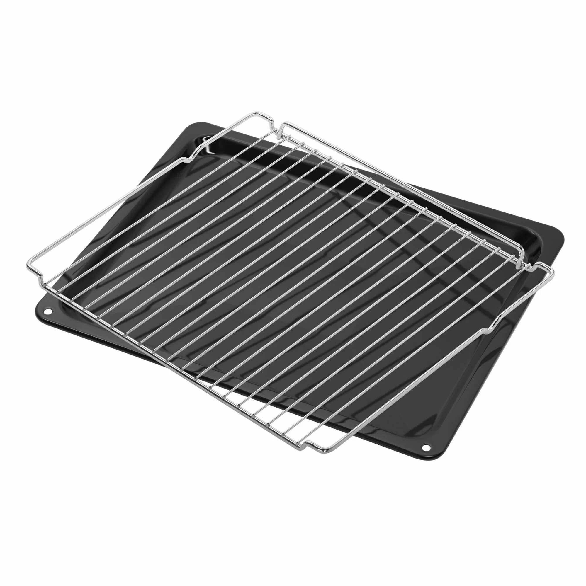 Meferi Light MEO606WH встраиваемый духовой шкаф с открытой дверцей и решёткой гриля