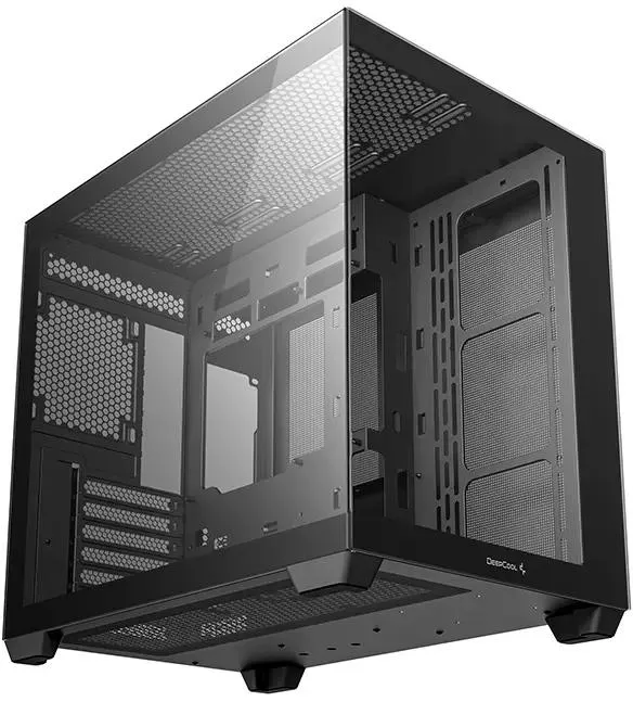 DeepCool CG530 вид сзади панель ввода-вывода USB порты аудиоразъём