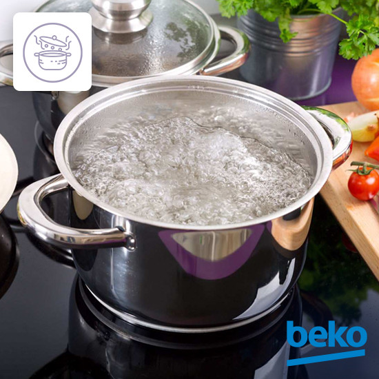 Beko HII64400MT встроенная в столешницу &mdash; габариты и вид сбоку