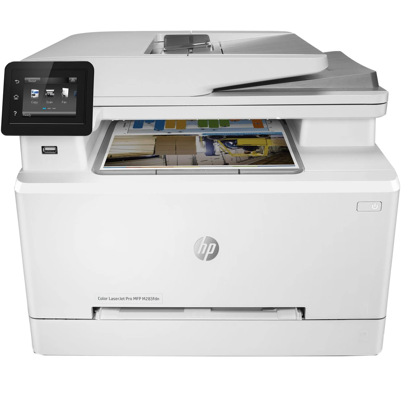 Лазерное МФУ (цветное) HP Color LaserJet Pro M283fdn 7KW74A фото