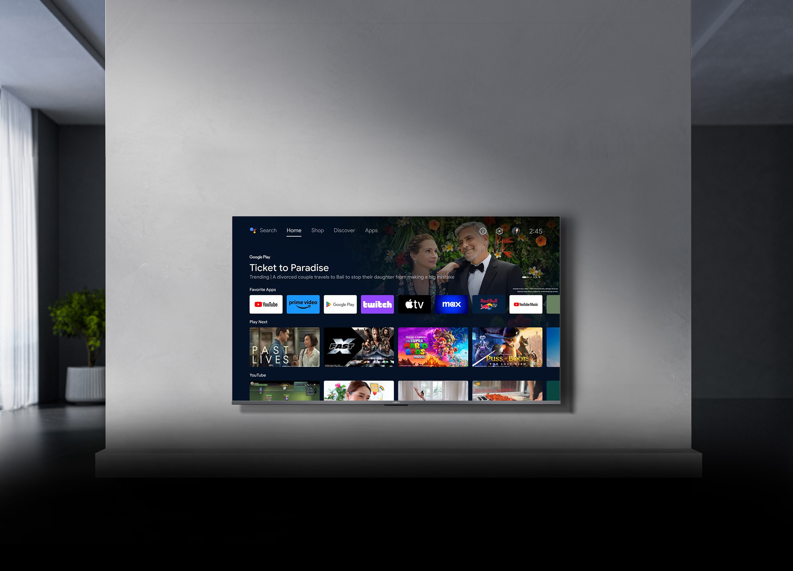 Xiaomi TV A Pro 32 2026 &mdash; Android TV, Google Play, контент и приложения