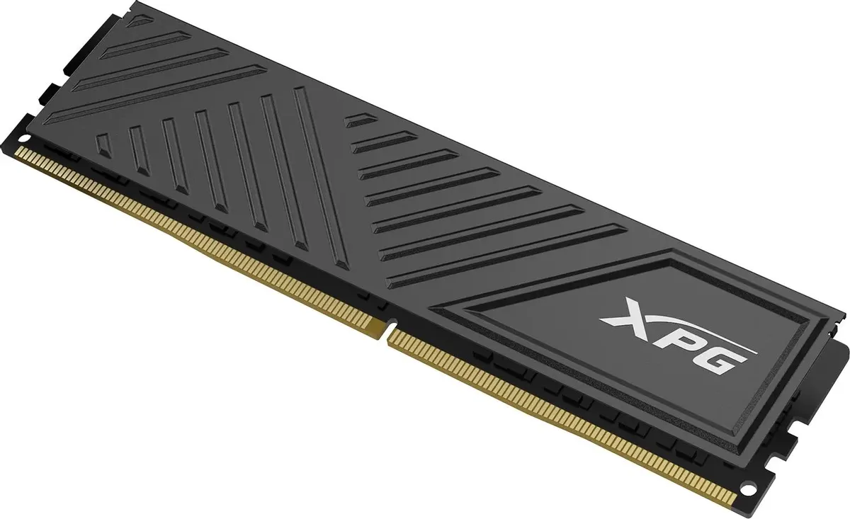 ADATA Gammix AX4U320032G16A-SBKD35 установка в слот DIMM материнской платы