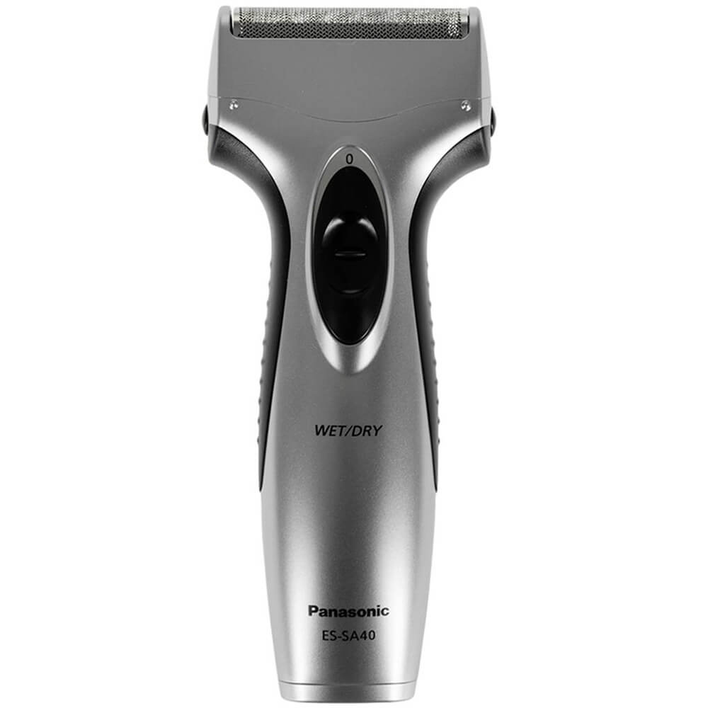 Panasonic ES-SA40-S520 электробритва сеточная серебристая вид спереди