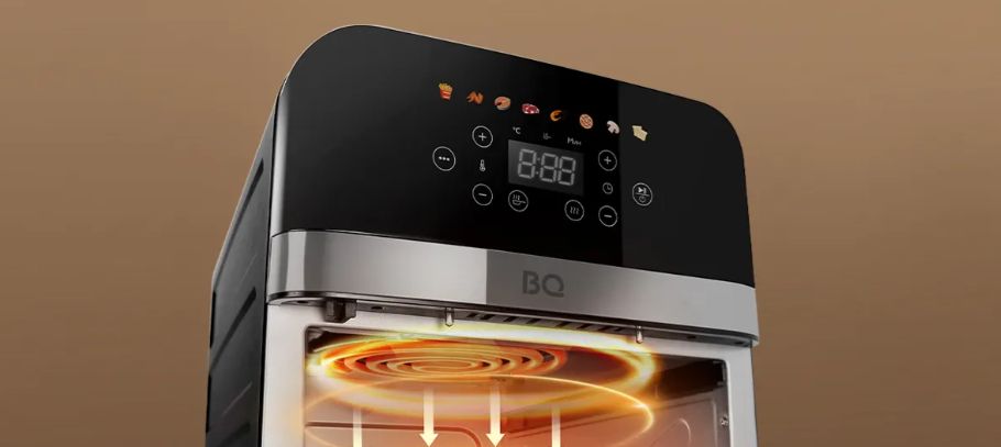 BQ AF9011S панель управления дисплей времени сенсорные кнопки индикаторы программ